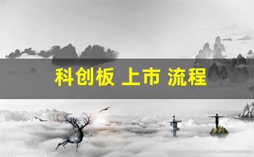 科创板 上市 流程(科创板上市流程及步骤时间)_https://www.heiljjianzu.com_创业板_第1张